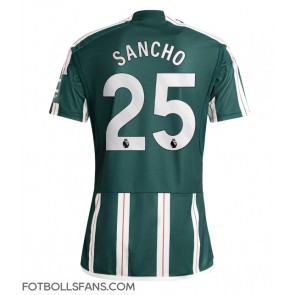 Manchester United Jadon Sancho #25 Replika Bortatröja 2023-24 Kortärmad